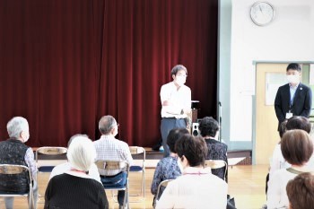防犯セミナーの様子