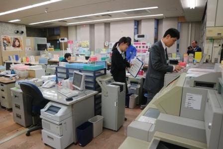 防犯訓練の様子