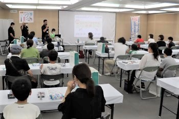 プラモデル教室の様子