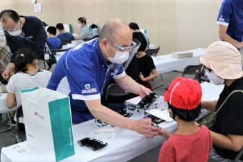 プラモデル教室の様子