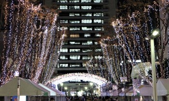 イルミネーションの様子