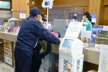 強盗訓練の様子