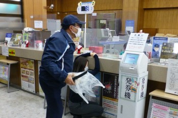 強盗訓練の様子