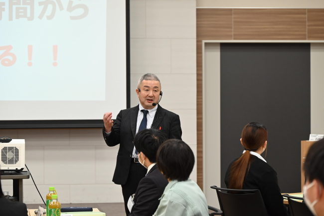 新入社員研修の様子