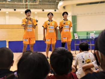 せいしん「夏休み親子教室」の様子