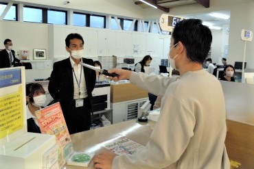 強盗訓練の様子