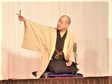 ふれあい寄席の様子
