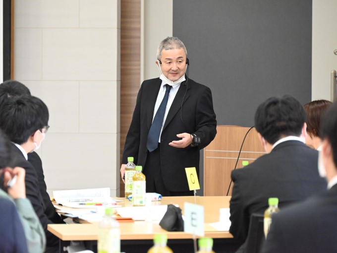 新入社員研修の様子
