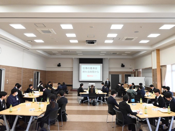 新入社員研修の様子