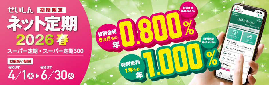 ネット定期2026春