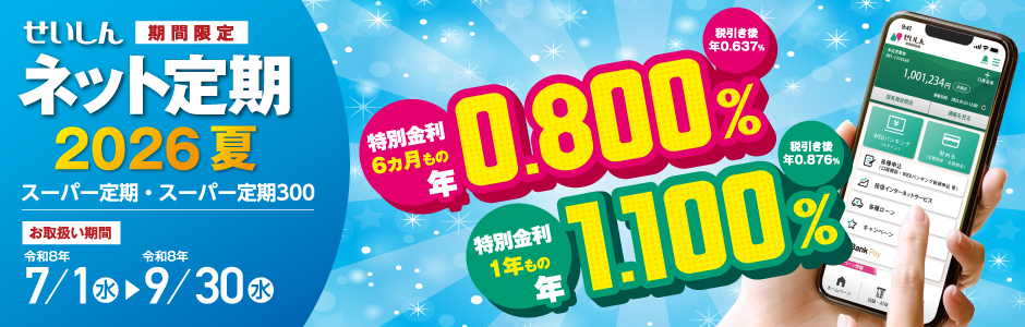 ネット定期2026夏